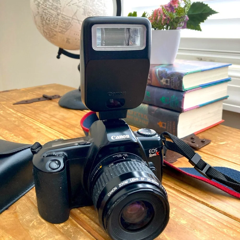 **VINTAGE** CANON REBEL X 35mm! AS-IS***